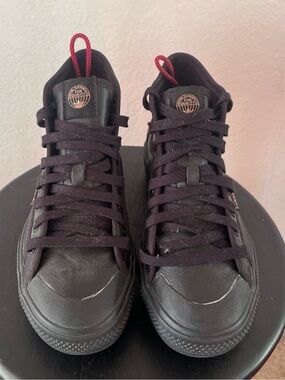 Size 7 - Adidas Nizza Trek Black Rose Gold